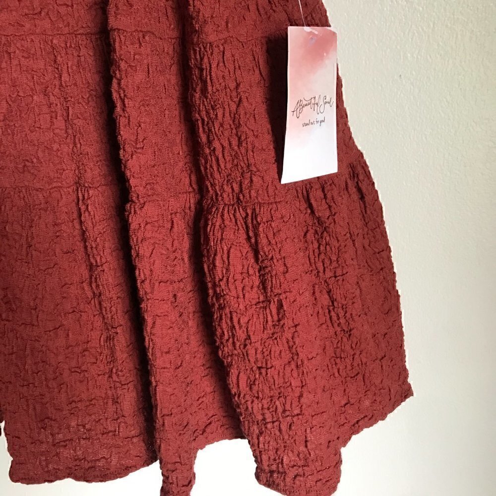 Arula Rust Blouse - Picture 4 of 5